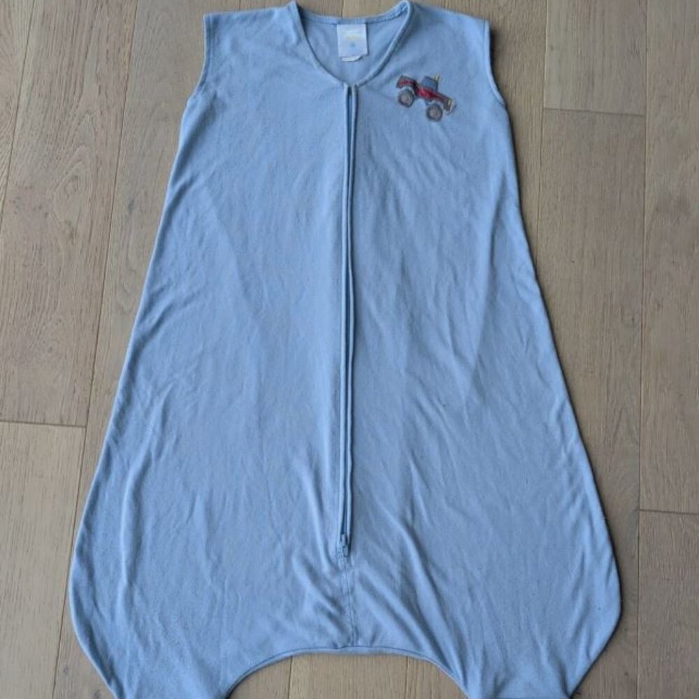 Halo Sleep Sack Size 2-3T Blue with Truck Design Big Kid Wearable Blanket